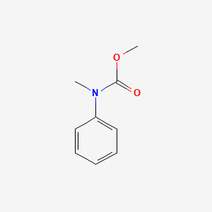 molecular formula C9H11NO2 B14111458 Methylphenylamine, N-methoxycarbonyl- 