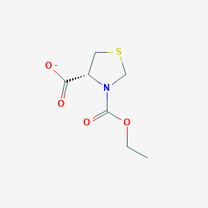 3,4-Thiazolidinedicarboxylic acid, 3-ethyl ester, (4R)-