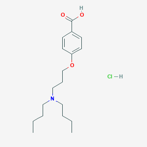 B141115 4-[3-(dibutylamino)propoxy]benzoic Acid Hydrochloride CAS No. 437651-44-0