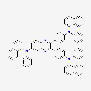 N-(naphthalen-1-yl)-2,3-bis({4-[(naphthalen-1-yl)(phenyl)amino]phenyl})-N-phenylquinoxalin-6-amine