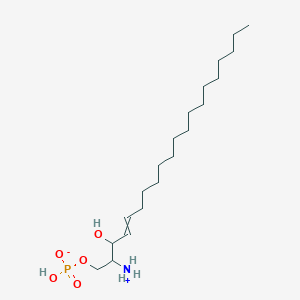 molecular formula C20H42NO5P B14111616 D-erythro-sphingosine-1-phosphate (C20 base) 