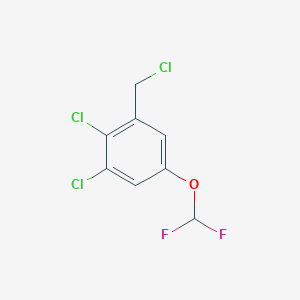 2,3-Dichloro-5-(difluoromethoxy)benzyl chloride