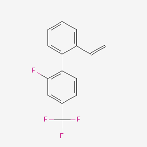 2'-Ethenyl-2-fluoro-4-(trifluoromethyl)-1,1'-biphenyl