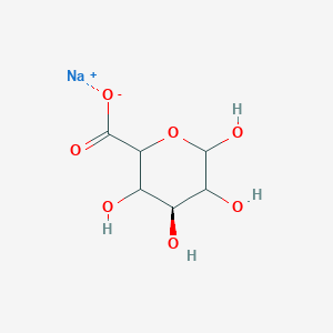 sodium;(4S)-3,4,5,6-tetrahydroxyoxane-2-carboxylate