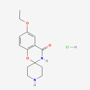 6-ethoxyspiro[benzo[e][1,3]oxazine-2,4'-piperidin]-4(3H)-one hydrochloride salt