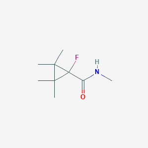 1-Fluoro-N,2,2,3,3-pentamethylcyclopropane-1-carboxamide