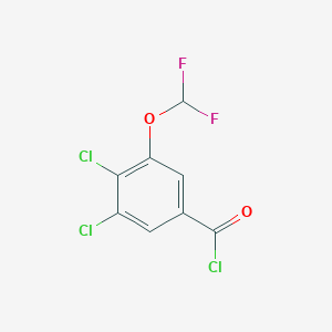 3,4-Dichloro-5-(difluoromethoxy)benzoyl chloride