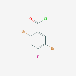 2,5-Dibromo-4-fluorobenzoyl chloride