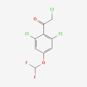 2',6'-Dichloro-4'-(difluoromethoxy)phenacyl chloride