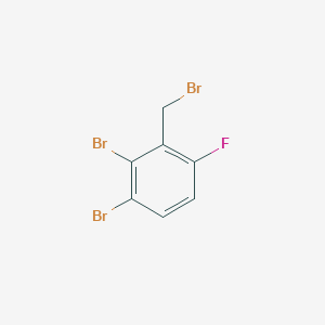 molecular formula C7H4Br3F B1411263 2,3-Dibromo-6-fluorobenzyl bromide CAS No. 1803817-09-5