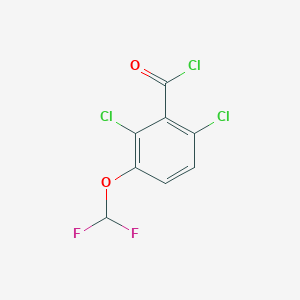 2,6-Dichloro-3-(difluoromethoxy)benzoyl chloride