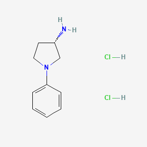 (3S)-1-phenylpyrrolidin-3-amine dihydrochloride