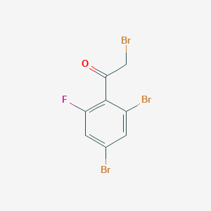 2',4'-Dibromo-6'-fluorophenacyl bromide