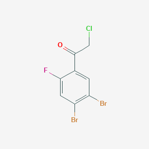 4',5'-Dibromo-2'-fluorophenacyl chloride