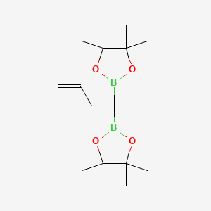 2,2-(1-Methyl-3-buten-1-ylidene)bis[4,4,5,5-tetramethyl-1,3,2-dioxaborolane]