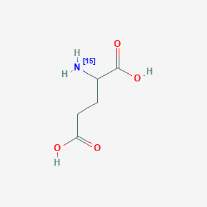 2-(15N)azanylpentanedioic acid