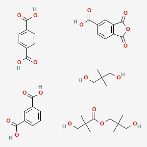 Benzene-1,3-dicarboxylic acid;2,2-dimethylpropane-1,3-diol;1,3-dioxo-2-benzofuran-5-carboxylic acid;(3-hydroxy-2,2-dimethylpropyl) 3-hydroxy-2,2-dimethylpropanoate;terephthalic acid