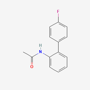 molecular formula C14H12FNO B14113073 N-(4'-Fluorobiphenyl-2-yl)acetamide 