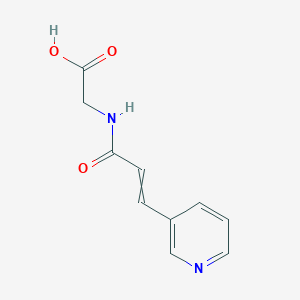 (3-(Pyridin-3-yl)acryloyl)glycine