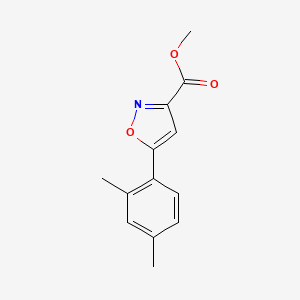 Methyl 5-(2,4-dimethylphenyl)isoxazole-3-carboxylate