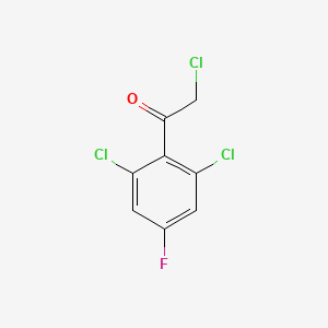 2',6'-Dichloro-4'-fluorophenacyl chloride