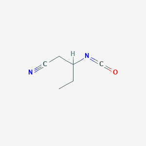 3-Isocyanatopentanenitrile