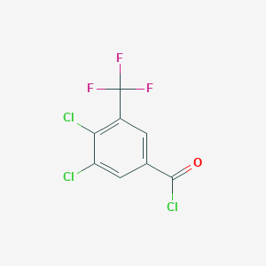 3,4-Dichloro-5-(trifluoromethyl)benzoyl chloride