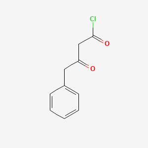 molecular formula C10H9ClO2 B1411338 3-Oxo-4-phenylbutanoyl chloride CAS No. 17118-71-7