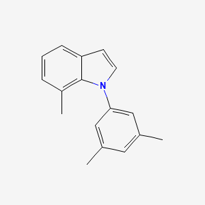 1-(3,5-Dimethylphenyl)-7-methyl-1H-indole