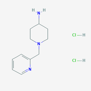 1-(Pyridin-2-ylmethyl)piperidin-4-amine dihydrochloride