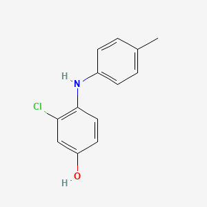 3-Chloro-4-(p-tolylamino)phenol