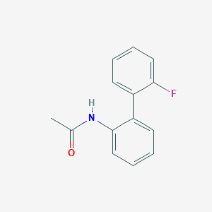 molecular formula C14H12FNO B14113603 2-Acetamino-2'-fluorobiphenyl 