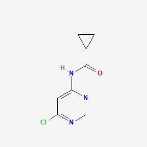 N-(6-chloropyrimidin-4-yl)cyclopropanecarboxamide