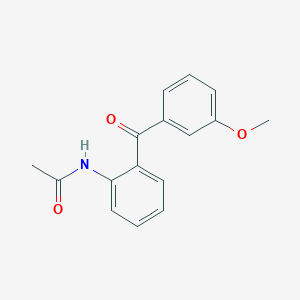 n-[2-(3-Methoxybenzoyl)phenyl]acetamide