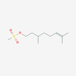 3,7-Dimethyloct-6-en-1-yl methanesulfonate