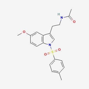 N-(2-{5-Methoxy-1-[(4-methylphenyl)sulfonyl]-1H-indol-3-yl}ethyl)-acetamide