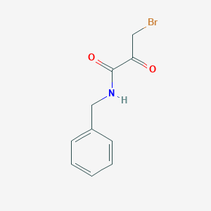 molecular formula C10H10BrNO2 B14113832 N-Benzyl-3-bromo-2-oxopropanamide 