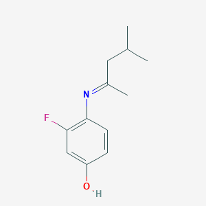 Phenol, 4-[(1,3-diMethylbutylidene)aMino]-3-fluoro-