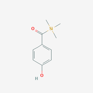 (4-Hydroxyphenyl)(trimethylsilyl)methanone