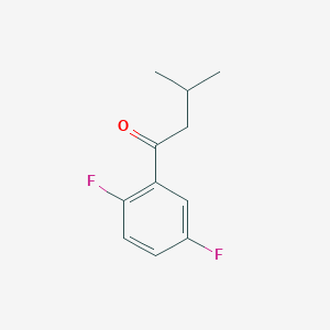 1-(2,5-Difluorophenyl)-3-methyl-1-butanone