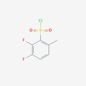 molecular formula C7H5ClF2O2S B1411397 2,3-Difluoro-6-methylbenzenesulfonyl chloride CAS No. 1806320-76-2