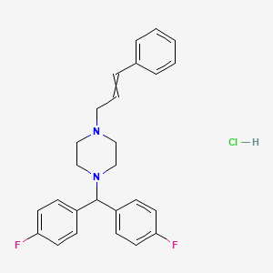 (Z)-1-[bis(4-fluorophenyl)methyl]-4-(cinnamyl)piperazine hydrochloride