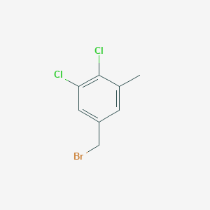 molecular formula C8H7BrCl2 B1411440 3,4-Dichloro-5-methylbenzyl bromide CAS No. 1807180-43-3