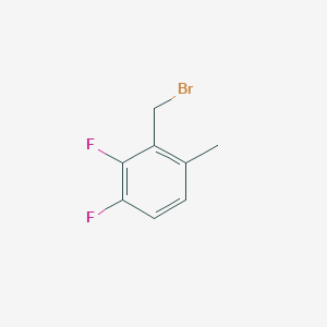 molecular formula C8H7BrF2 B1411445 2,3-Difluoro-6-methylbenzyl bromide CAS No. 1803813-37-7