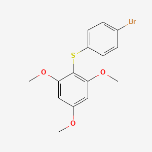 2-[(4-Bromophenyl)sulfanyl]-1,3,5-trimethoxybenzene