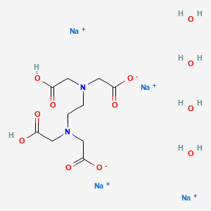 Tetrasodium;2-[2-[carboxylatomethyl(carboxymethyl)amino]ethyl-(carboxymethyl)amino]acetate;tetrahydrate