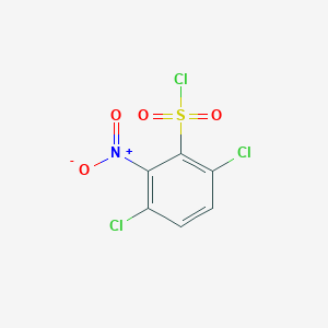 molecular formula C6H2Cl3NO4S B1411454 3,6-Dichloro-2-nitrobenzenesulfonyl chloride CAS No. 1803801-62-8