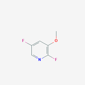 molecular formula C6H5F2NO B1411455 2,5-Difluoro-3-methoxypyridine CAS No. 1804881-06-8
