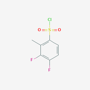 molecular formula C7H5ClF2O2S B1411457 3,4-Difluoro-2-methylbenzenesulfonyl chloride CAS No. 1806293-66-2