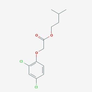 molecular formula C13H16Cl2O3 B14114582 2,4-D, isopentyl ester CAS No. 67821-07-2